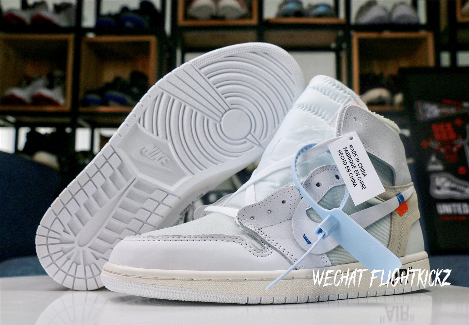 2018 Off White X Air Jordan 1 White (LN5 A1 Batch)