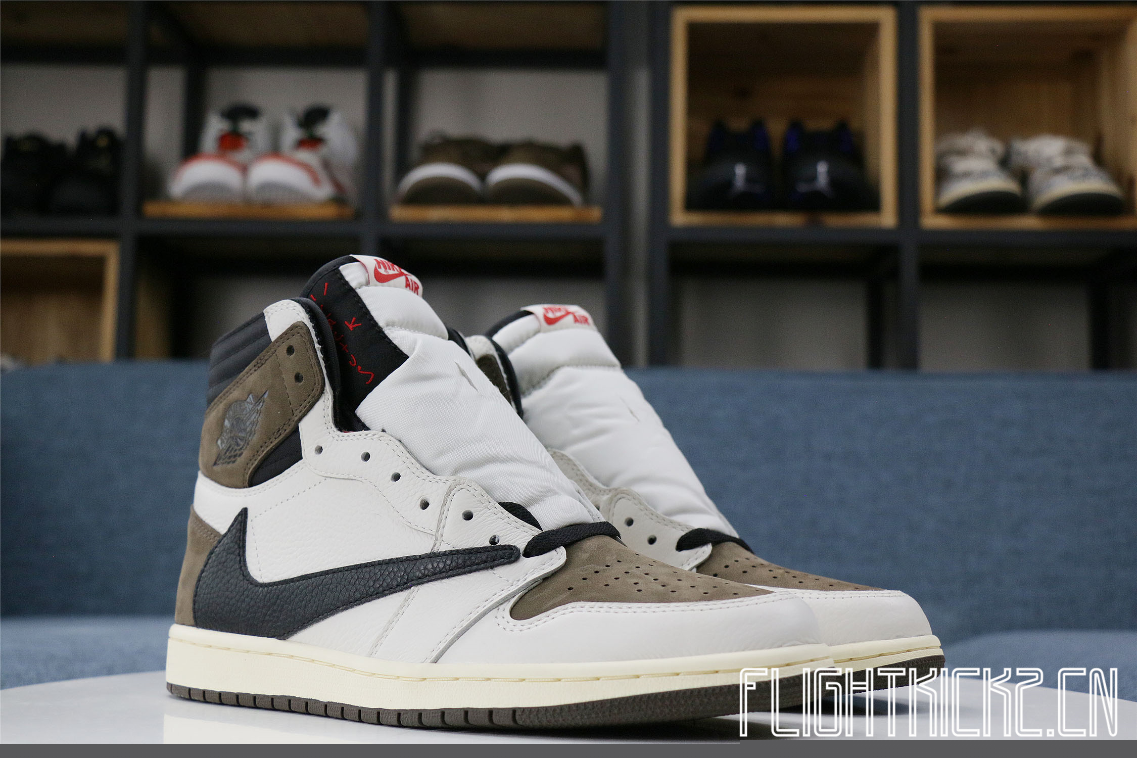 Travis Scott x Air Jordan 1 2.0 Custom Shoes