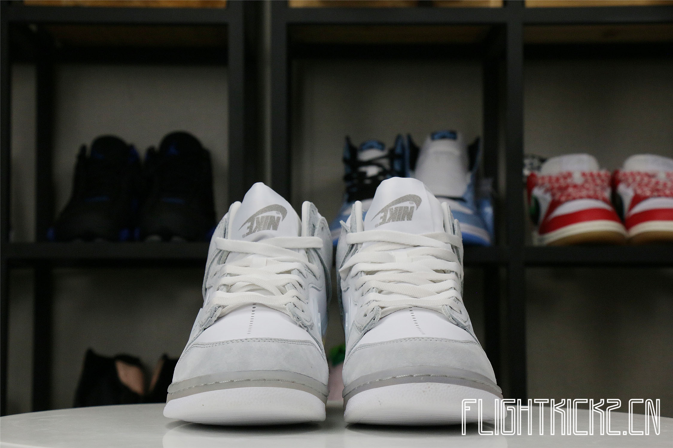 Nike Dunk High Slam Jam White Pure Platinum