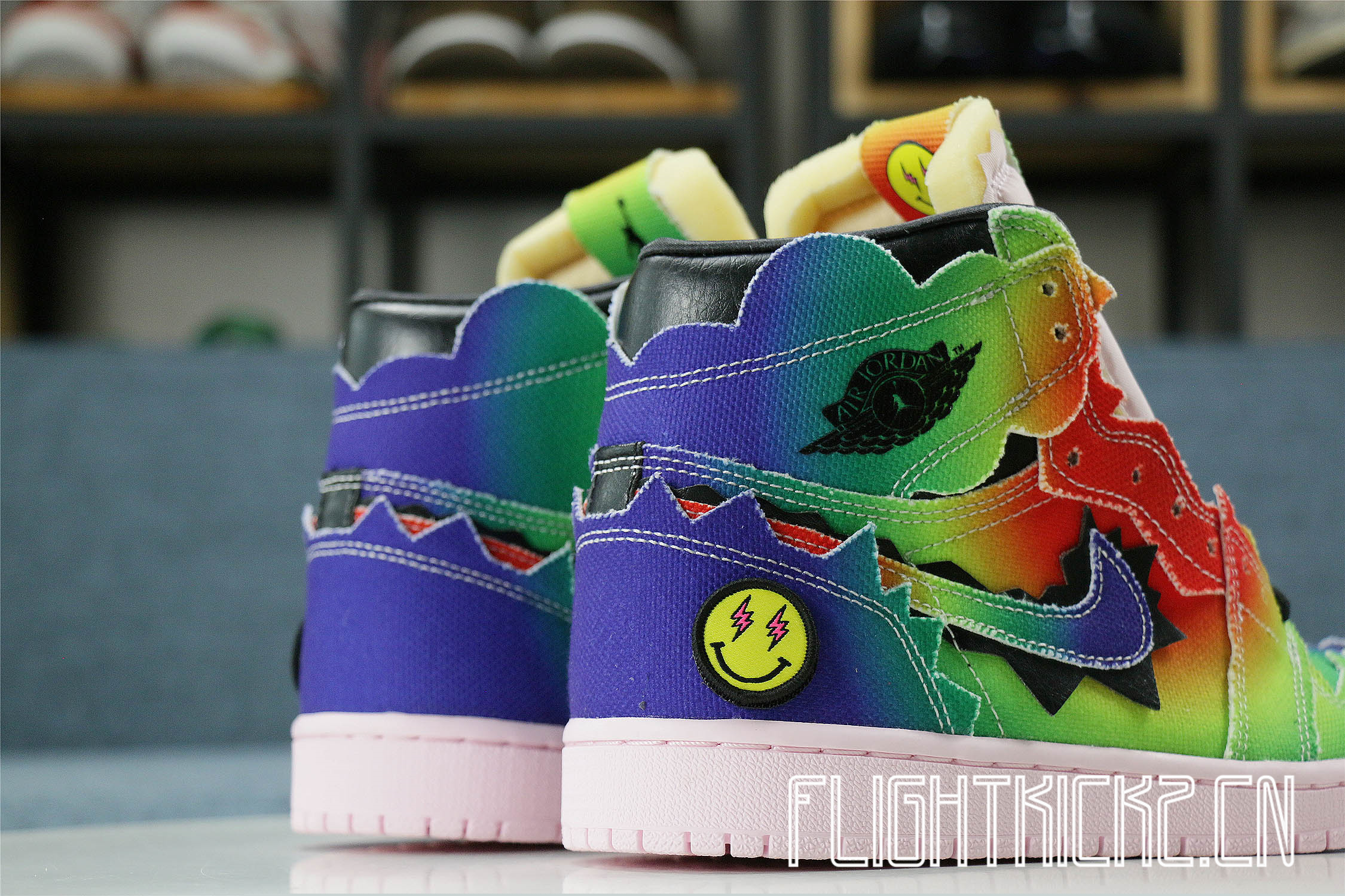 J Balvin x Jordan 1 Retro High 2020(LN5 A1 Batch) (Flash Sale)