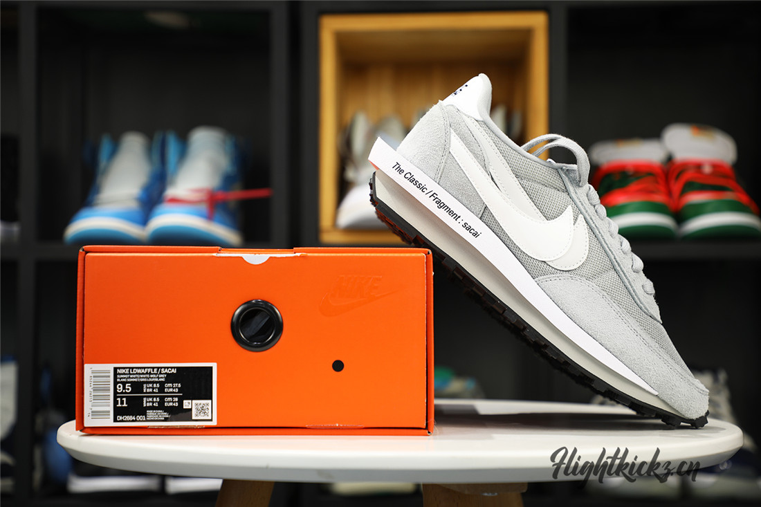 Fragment x Sacai x Nike LDWaffle Grey
