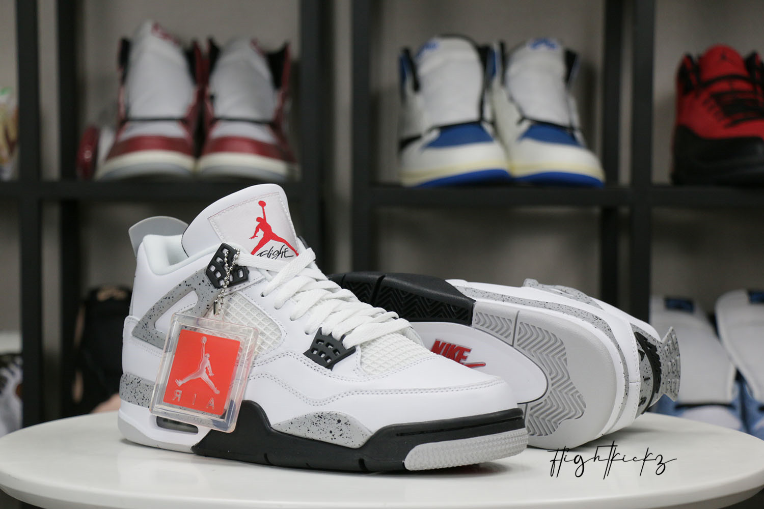 Jordan 4 Retro White Cement 2016( Ln5 A1 )