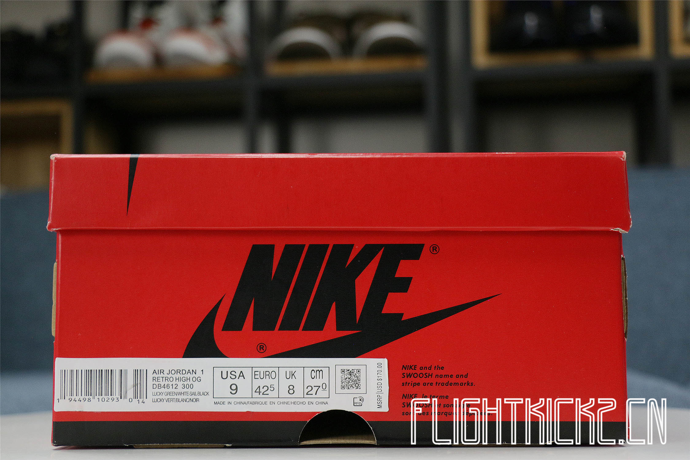 Air Jordan 1 Retro High Lucky Green 2020