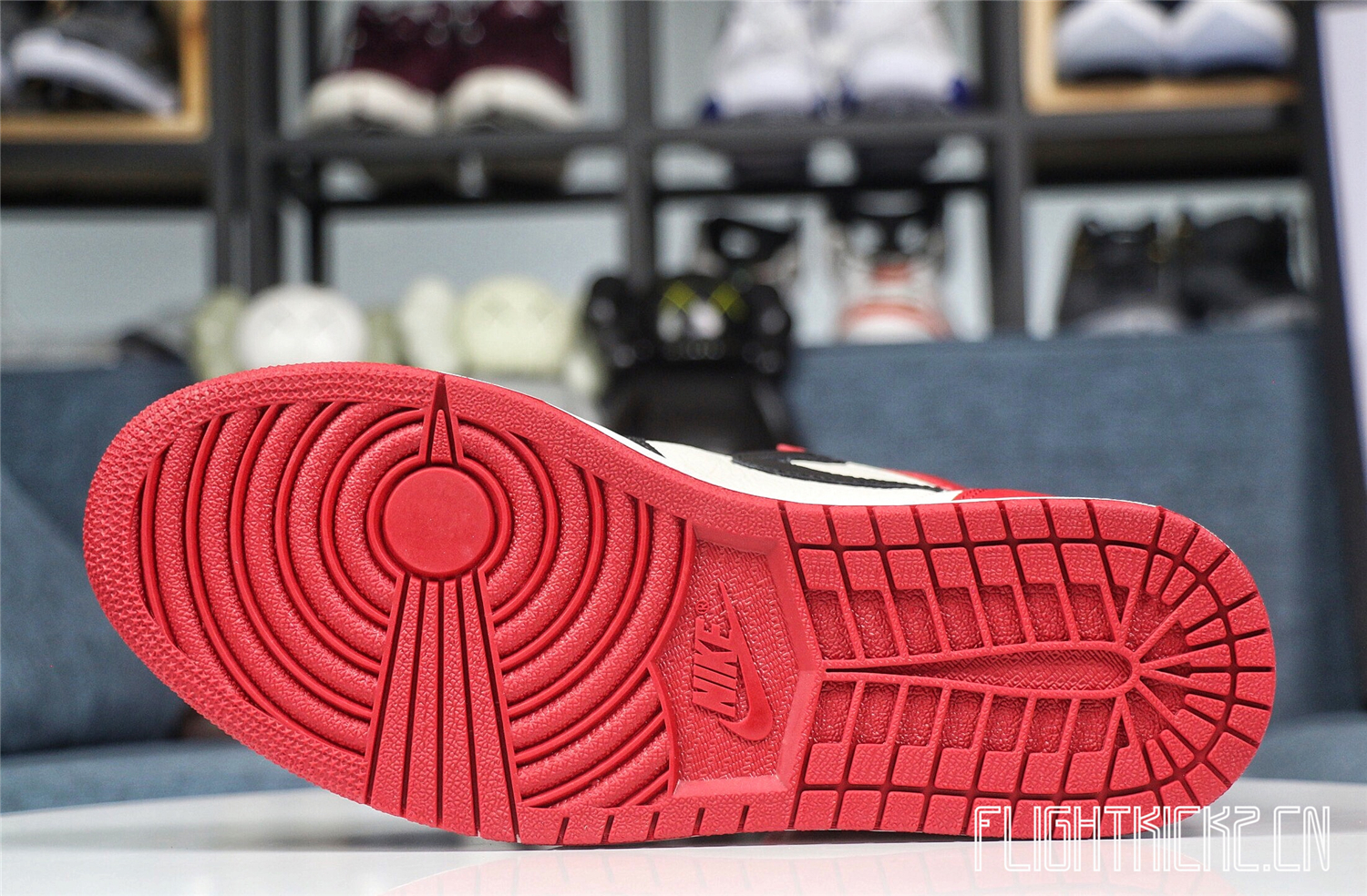 Jordan 1 Retro High Bred Toe 2018