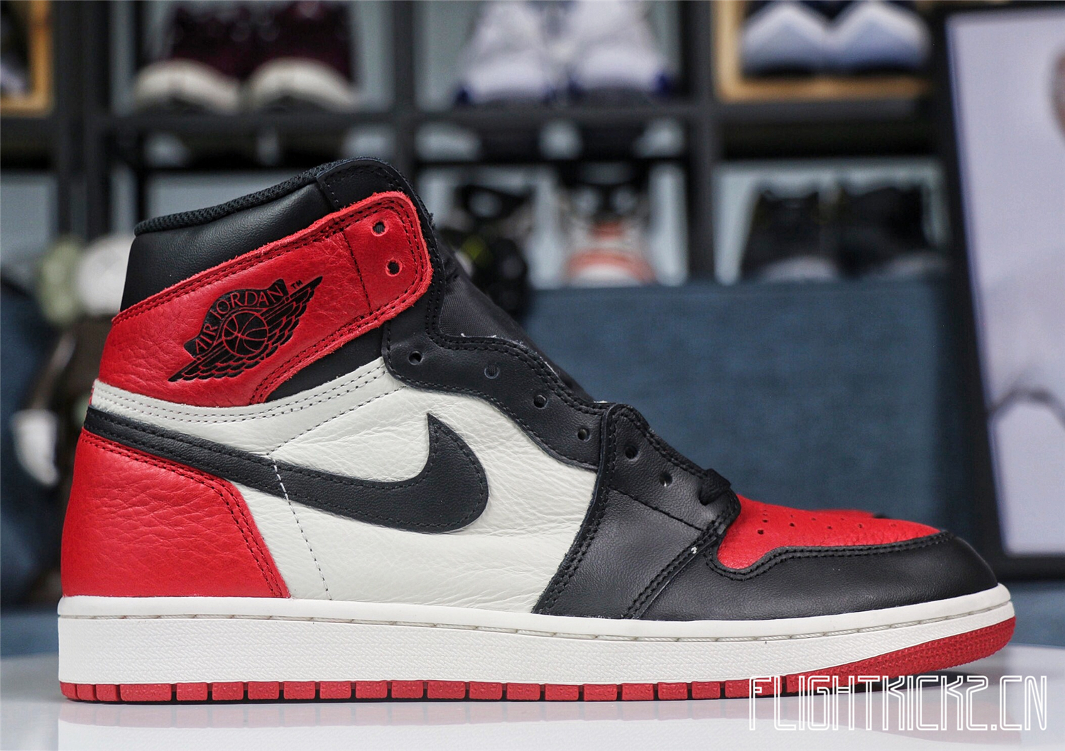 Jordan 1 Retro High Bred Toe 2018