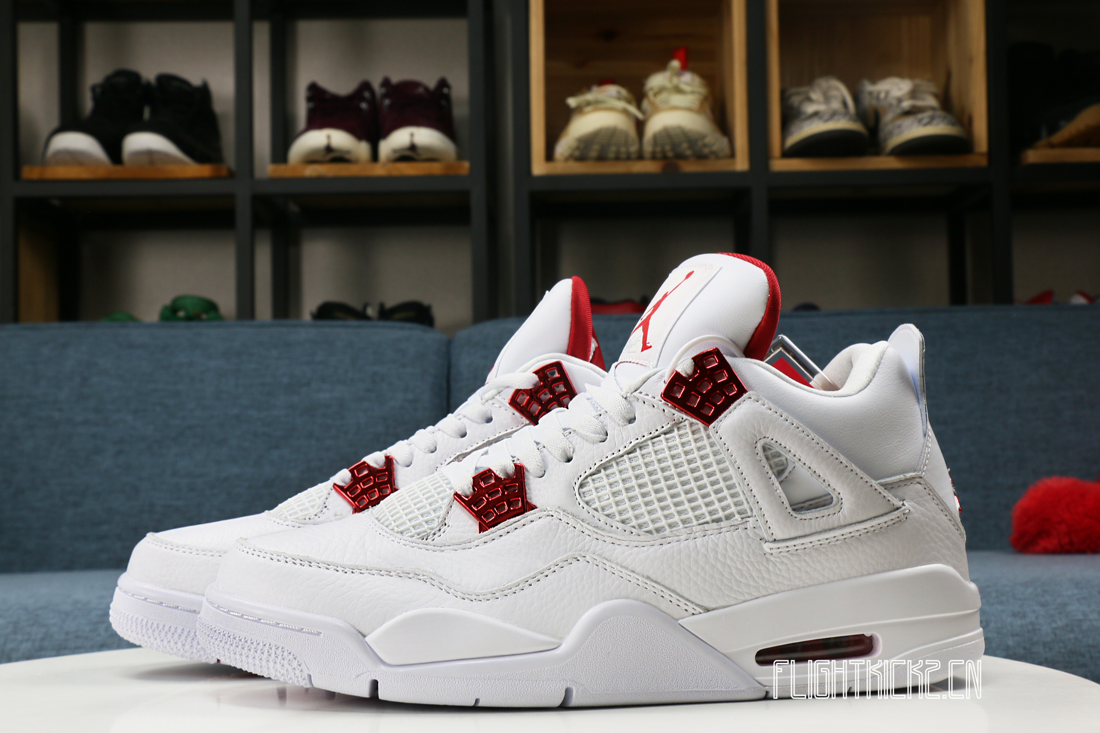 Air Jordan 4 Retro Red Metallic 2020(LN5 A1 Batch)