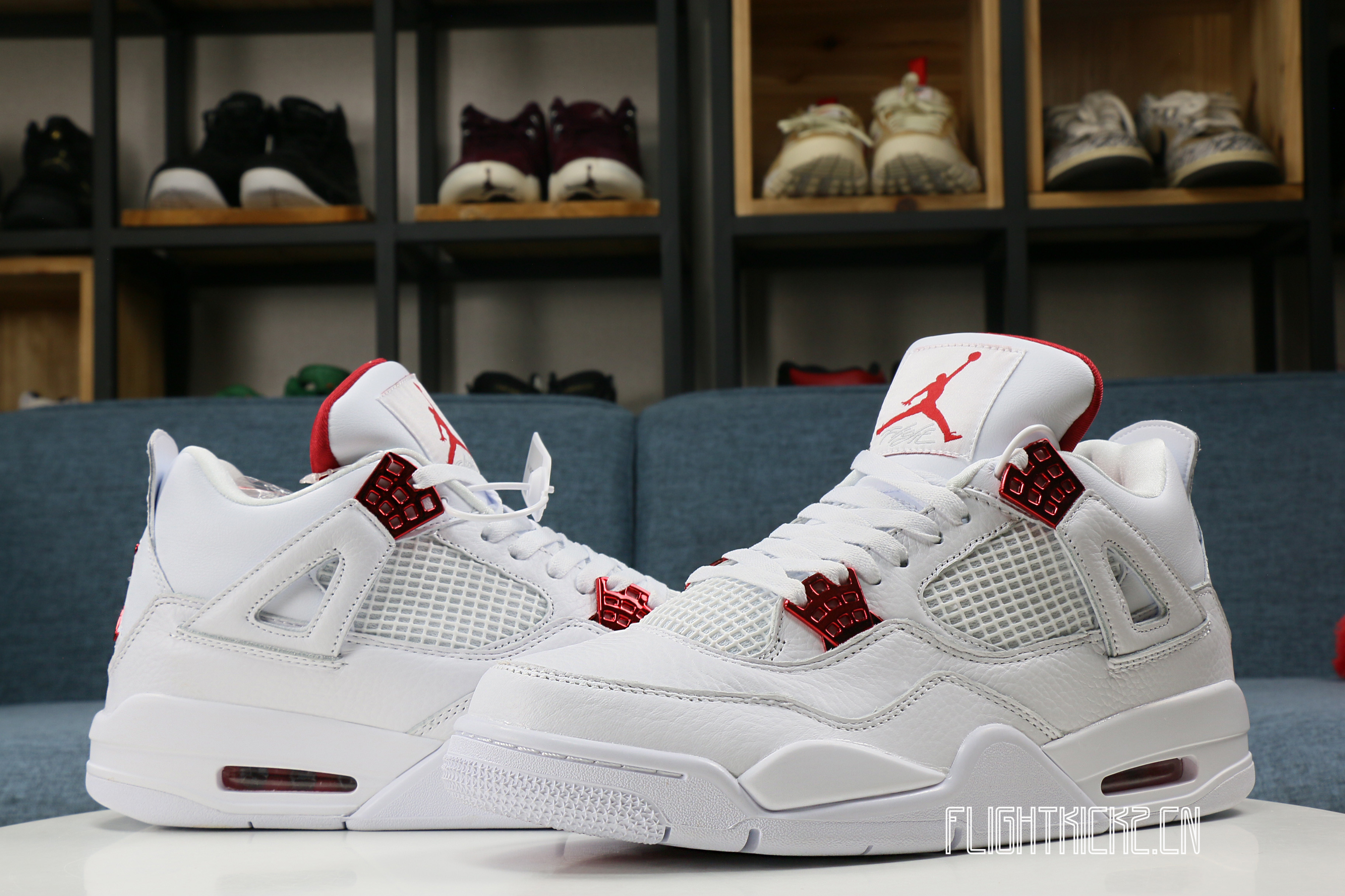 Air Jordan 4 Retro Red Metallic 2020(LN5 A1 Batch)