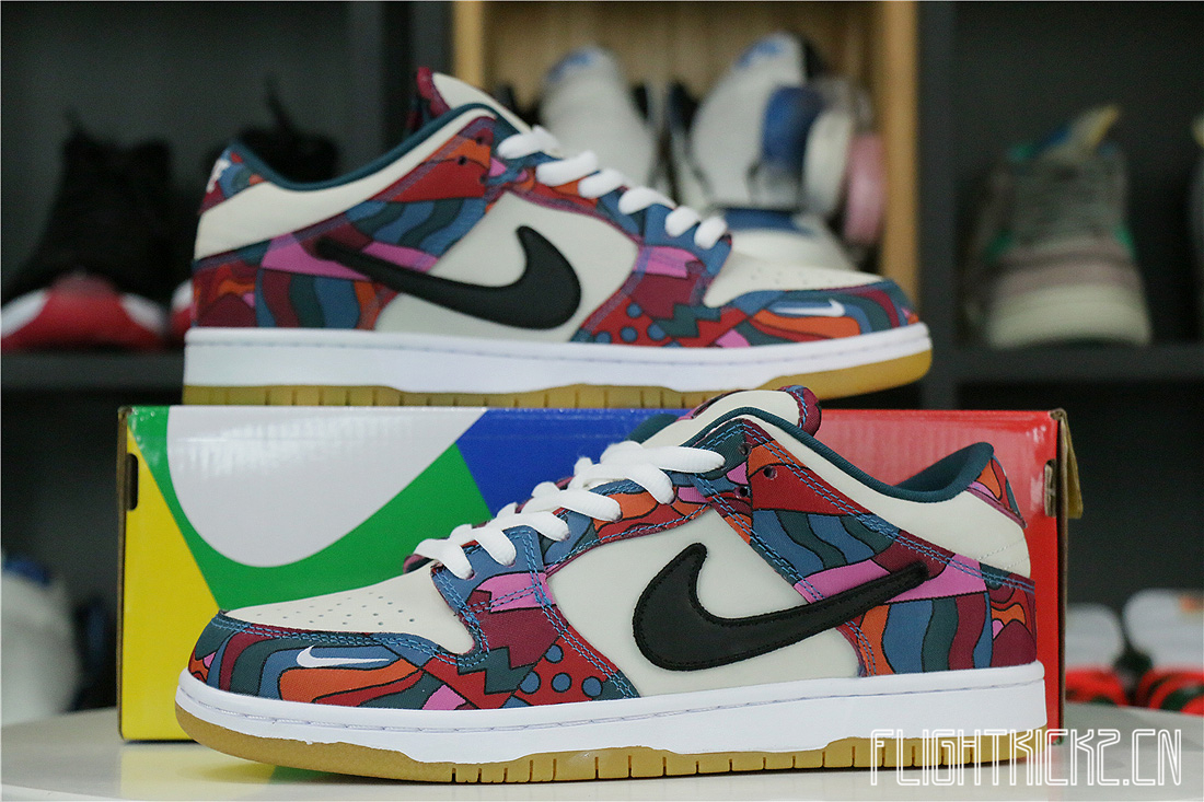 Nike SB Dunk Low Pro Parra Abstract Art 2021