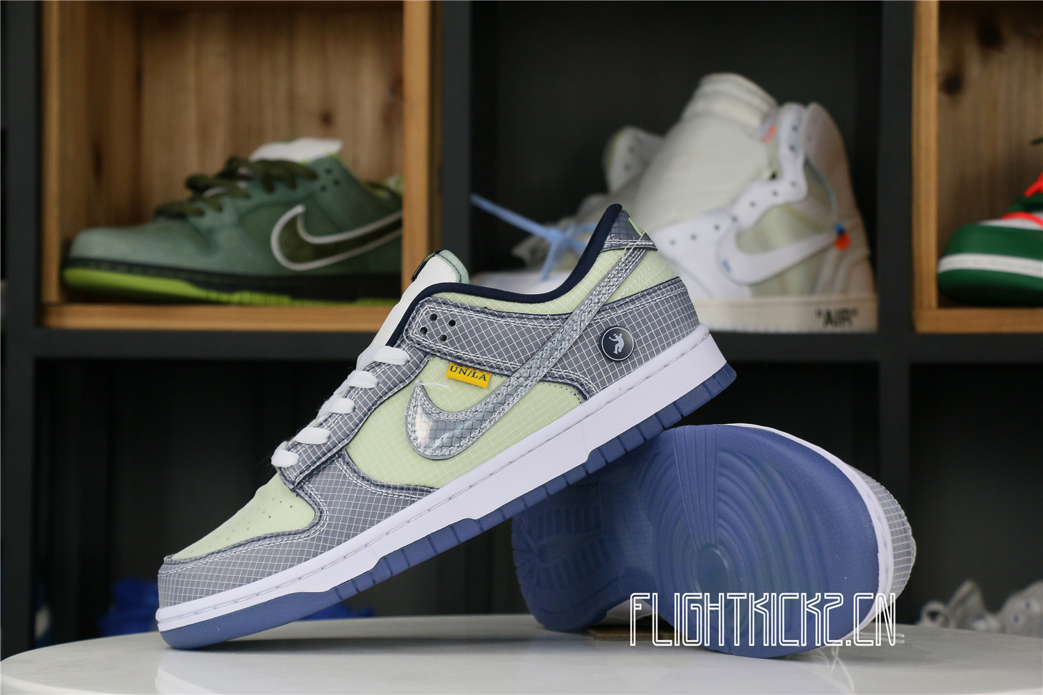 UNION LA X DUNK LOW ‘PASSPORT PACK – PISTACHIO’