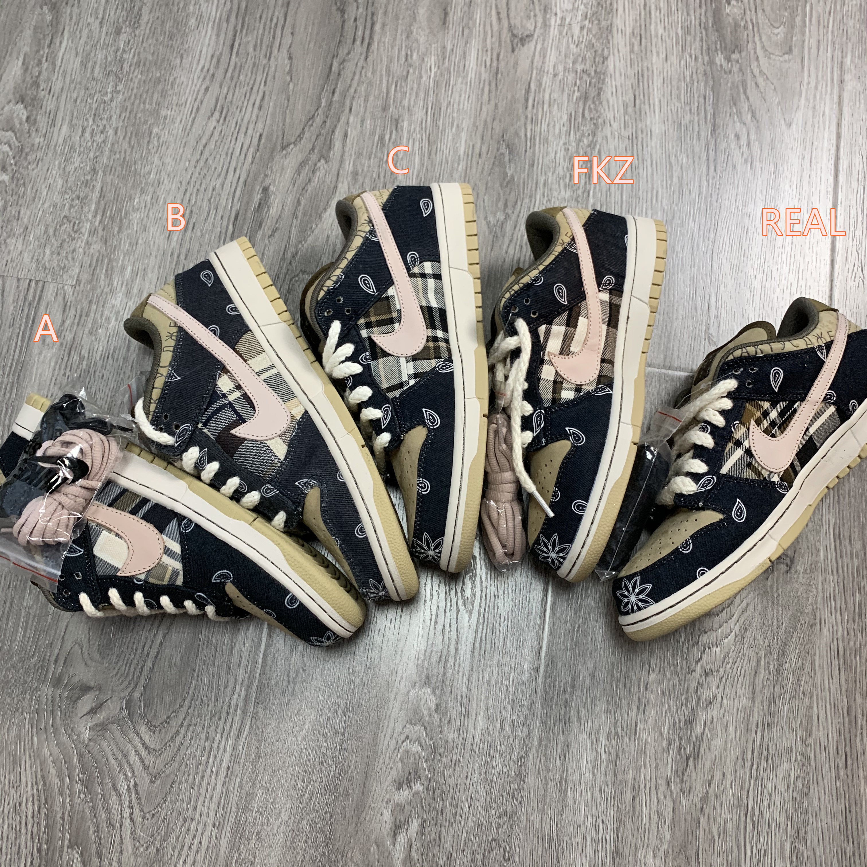Travis Scott x Nike SB Dunk Low(LN5 A1 Batch)
