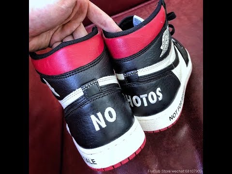2018 Air Jordan 1 NRG Not For Resale Red
