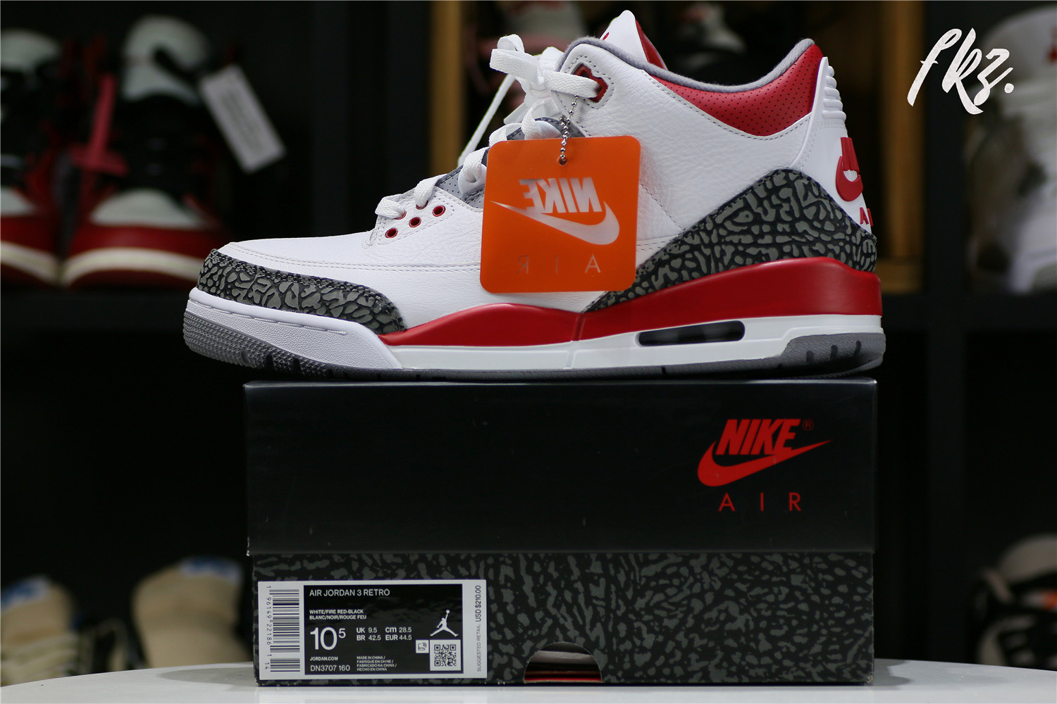 AIR JORDAN 3 RETRO ‘FIRE RED’ 2022