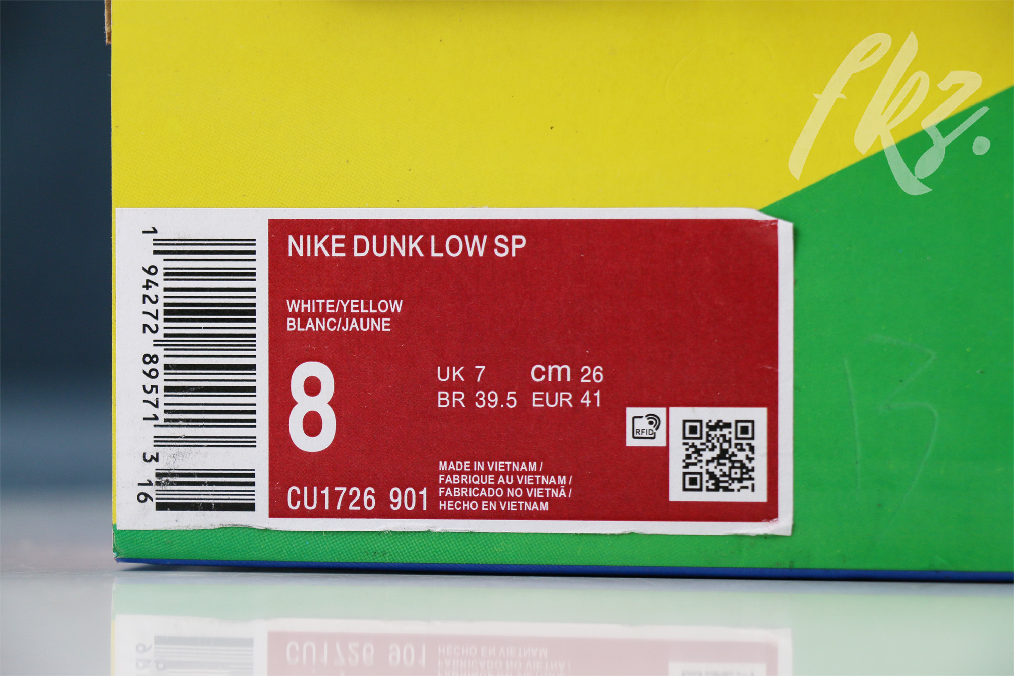 Nike Dunk Low SP Lacer Orange 2021(LN5 A1 Batch)
