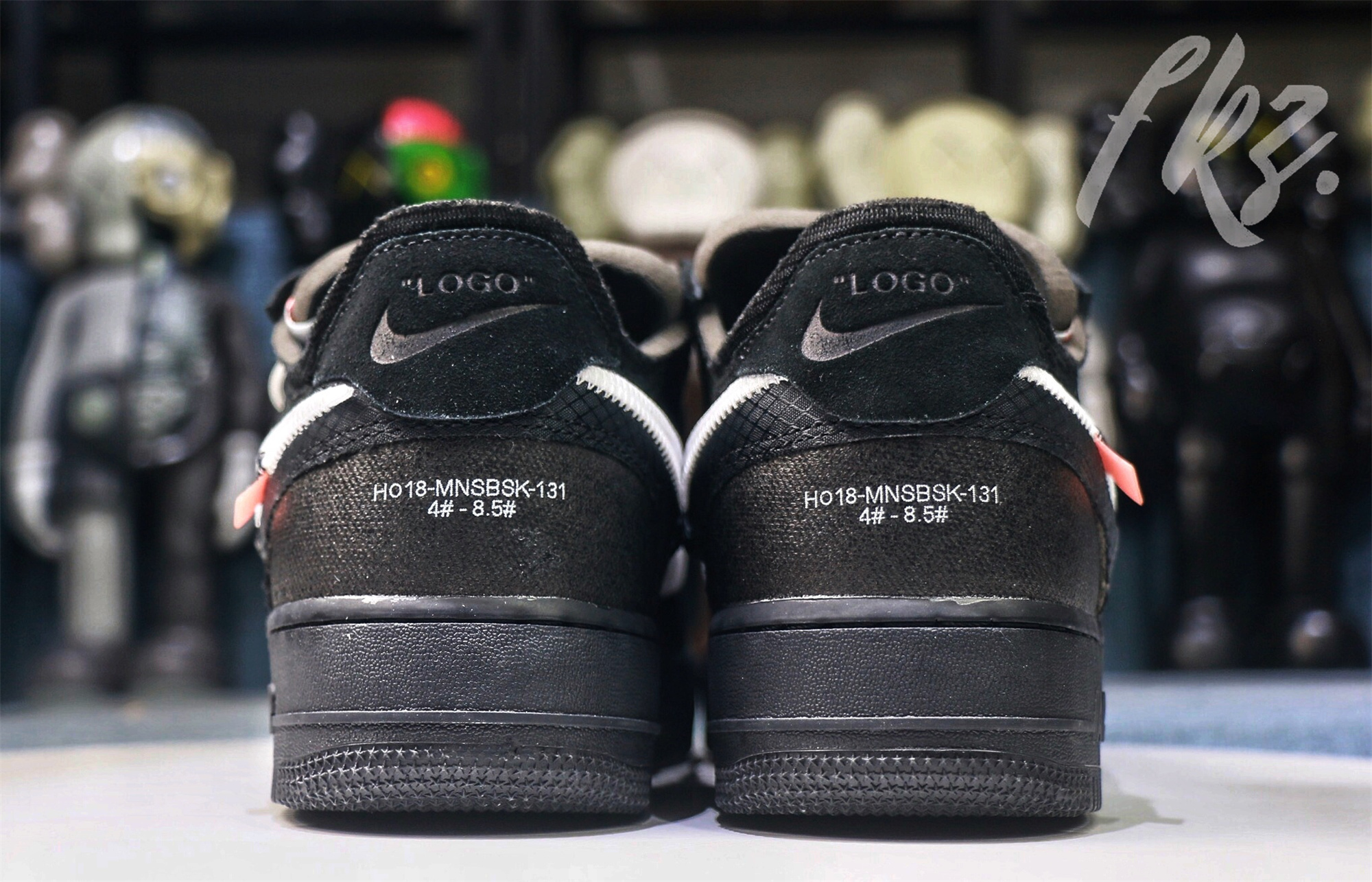 2018 Off White X Nike Air Force 1 Black