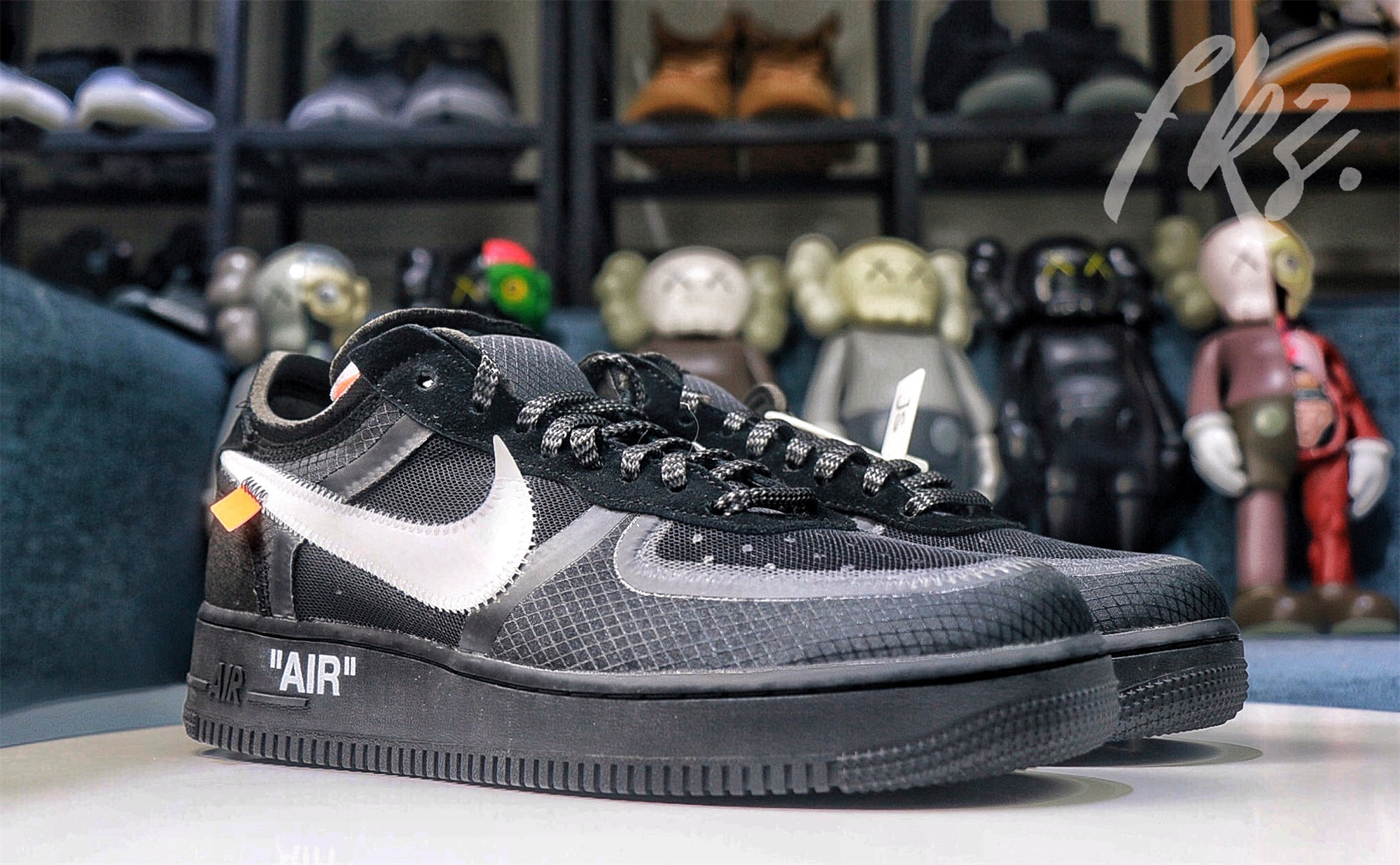 2018 Off White X Nike Air Force 1 Black