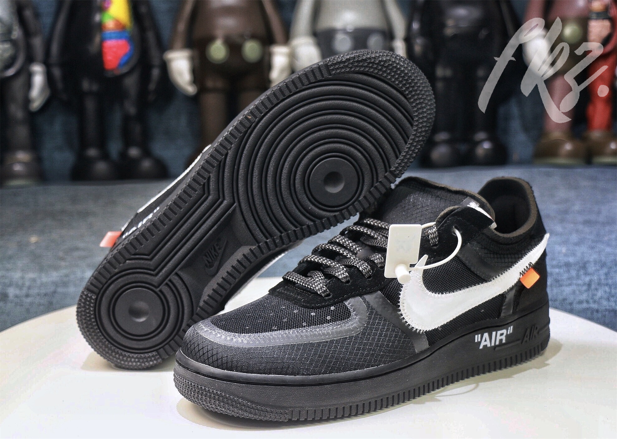 2018 Off White X Nike Air Force 1 Black