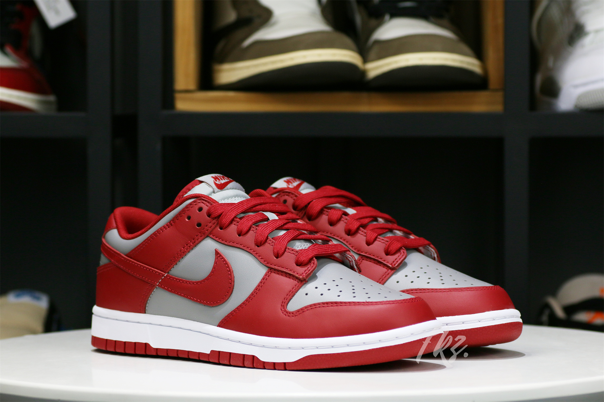 Nike Dunk Low Retro Medium Grey Varsity Red UNLV (2021)(LN5 A1 Batch)