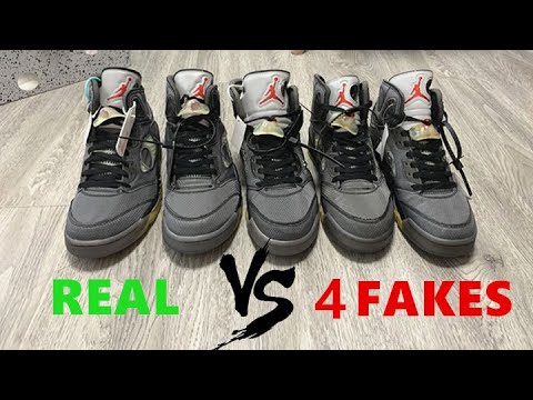 Off White x Air Jordan 5 Retro SP Muslin (LN5 A1 Batch)