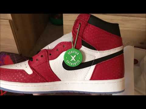 Air Jordan 1 High Og Spiderman 2018