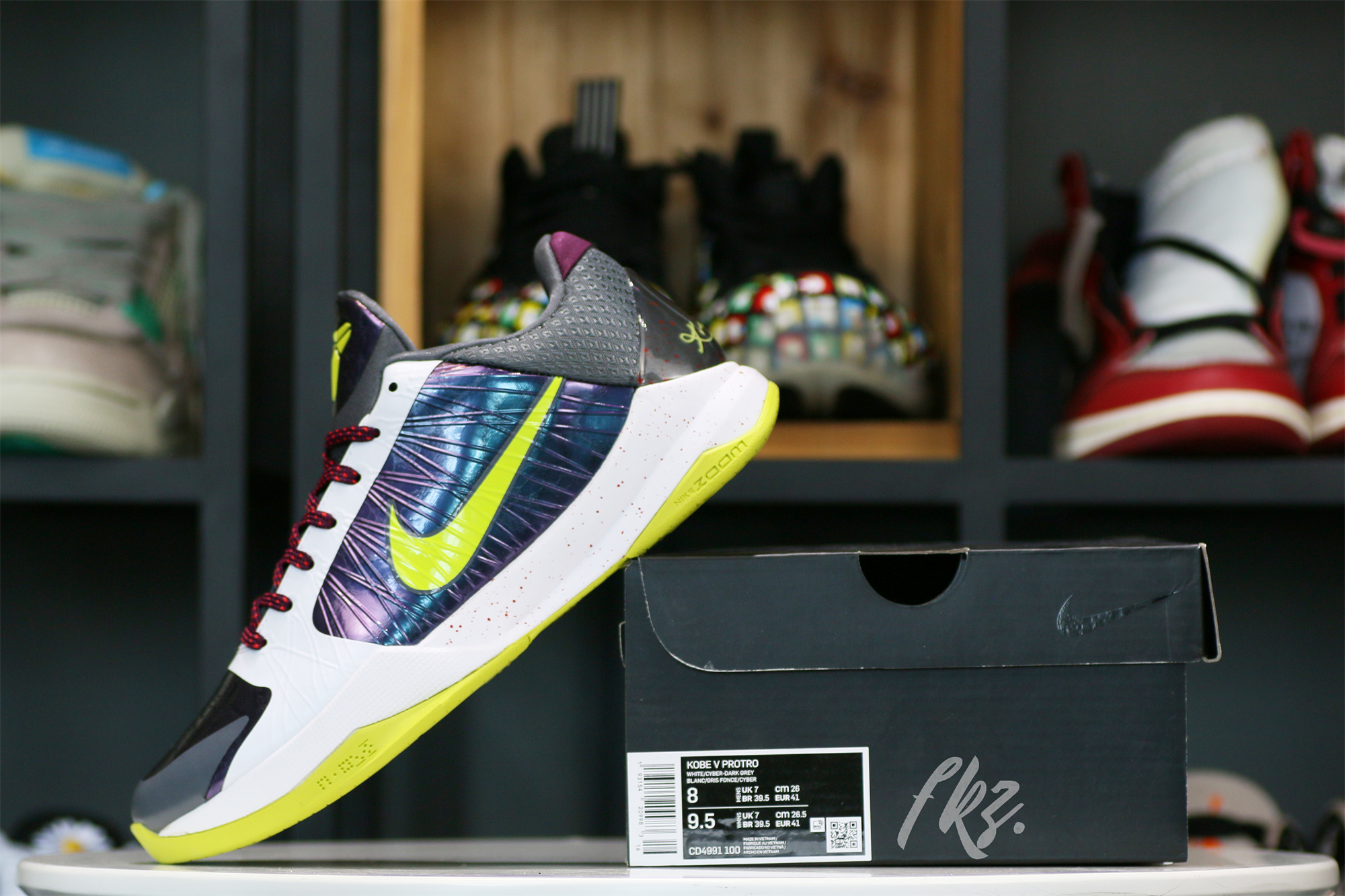 Nike Kobe 5 Protro “Chaos” (Up to Size 14)(A1 Batch)