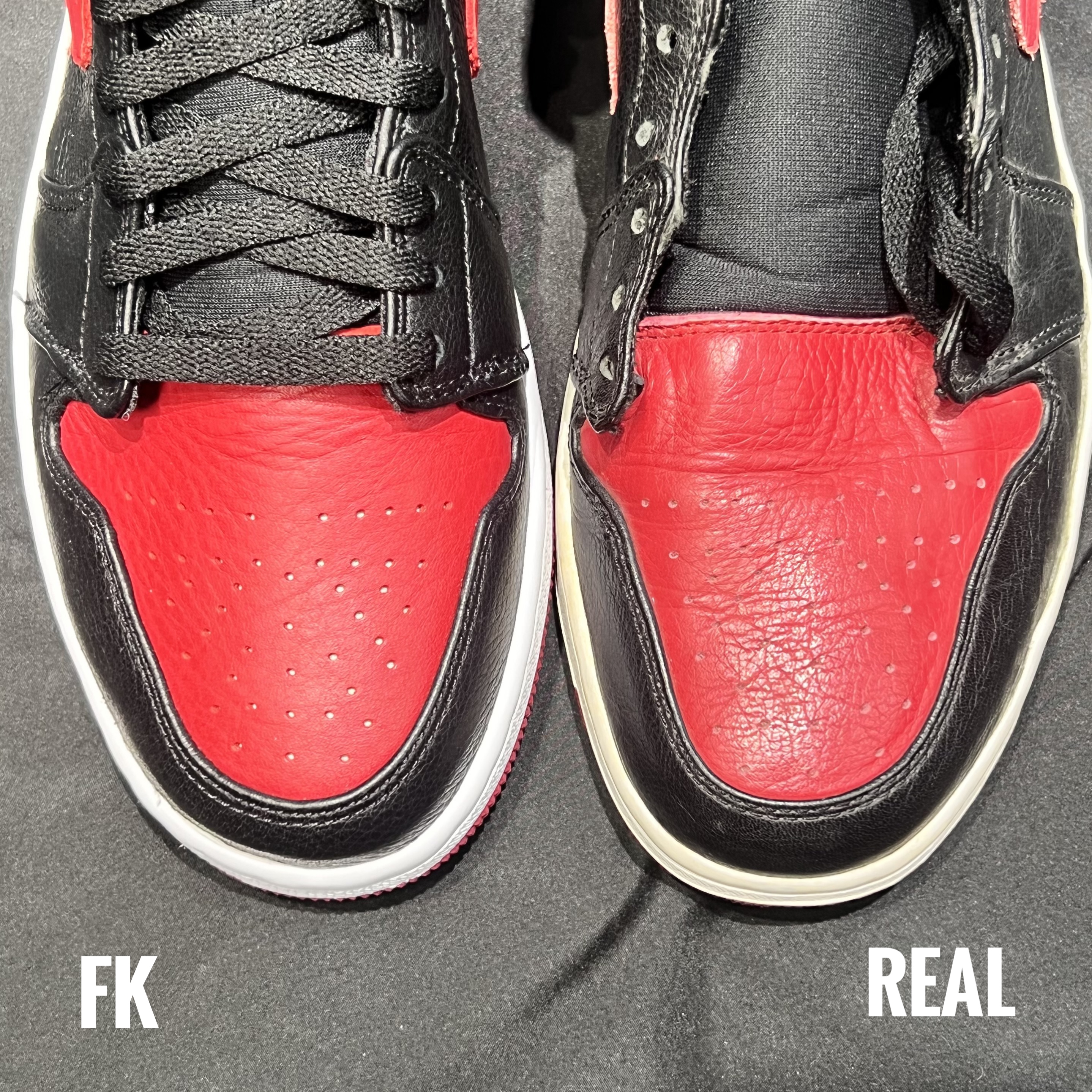 Air Jordan 1 OG Banned/Bred 2011 (LN5 A1 ,Deadstock,with tiny Flaws)