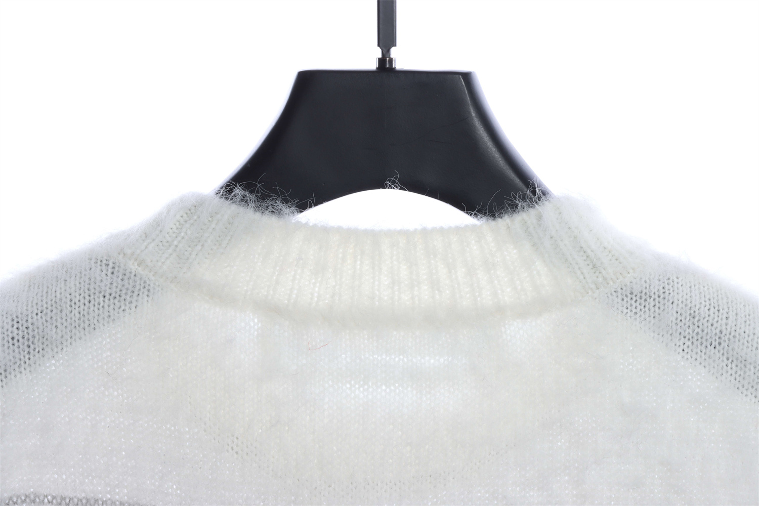 OFF WHITE Mohair Sweater Gradient