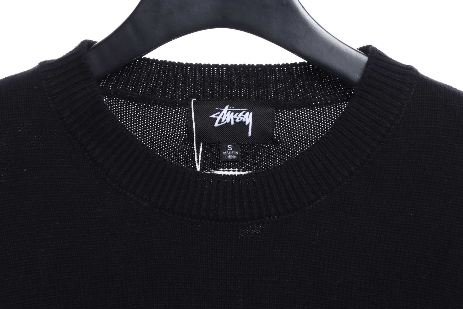 Stussy22SS Crown Crew Neck Pullover Long Sleeve Sweater