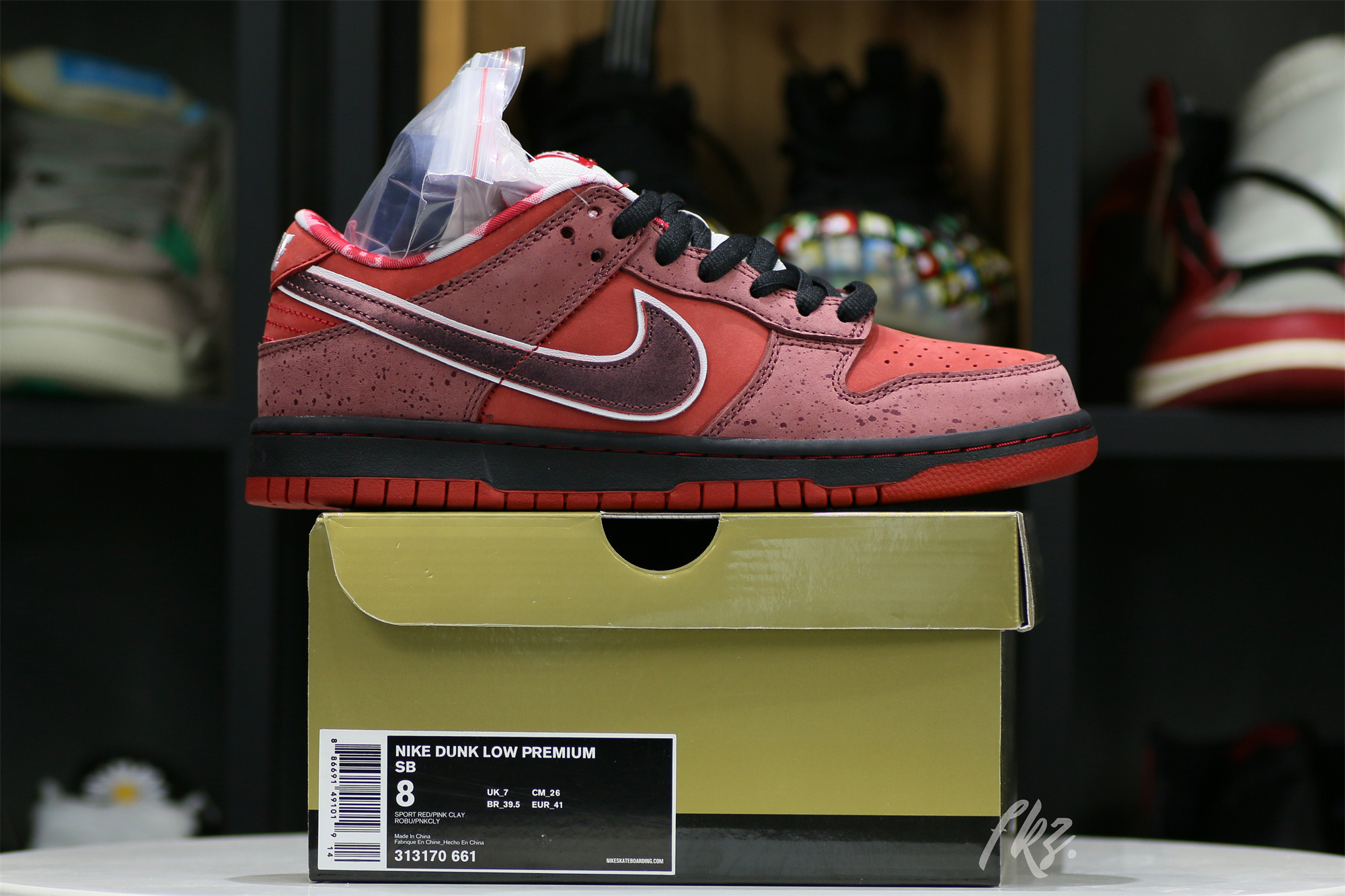 Nike SB Dunk Low Concepts Red Lobster
