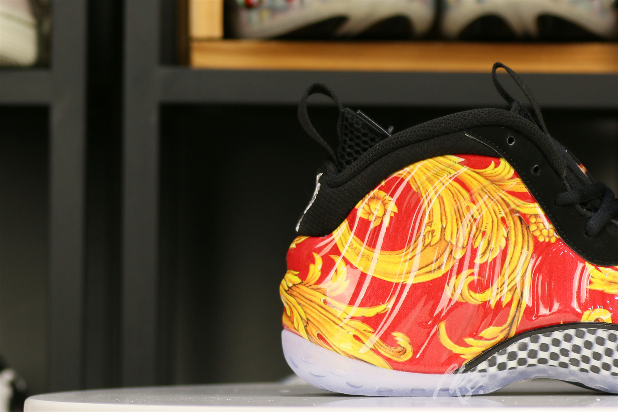 Supeme x Nike Air Foamposite One Red