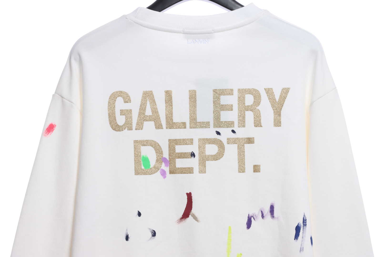 L-NV1N✖️G-ll3ry D3pt Limited Capsule Collection-Splash ink hand-painted sweater