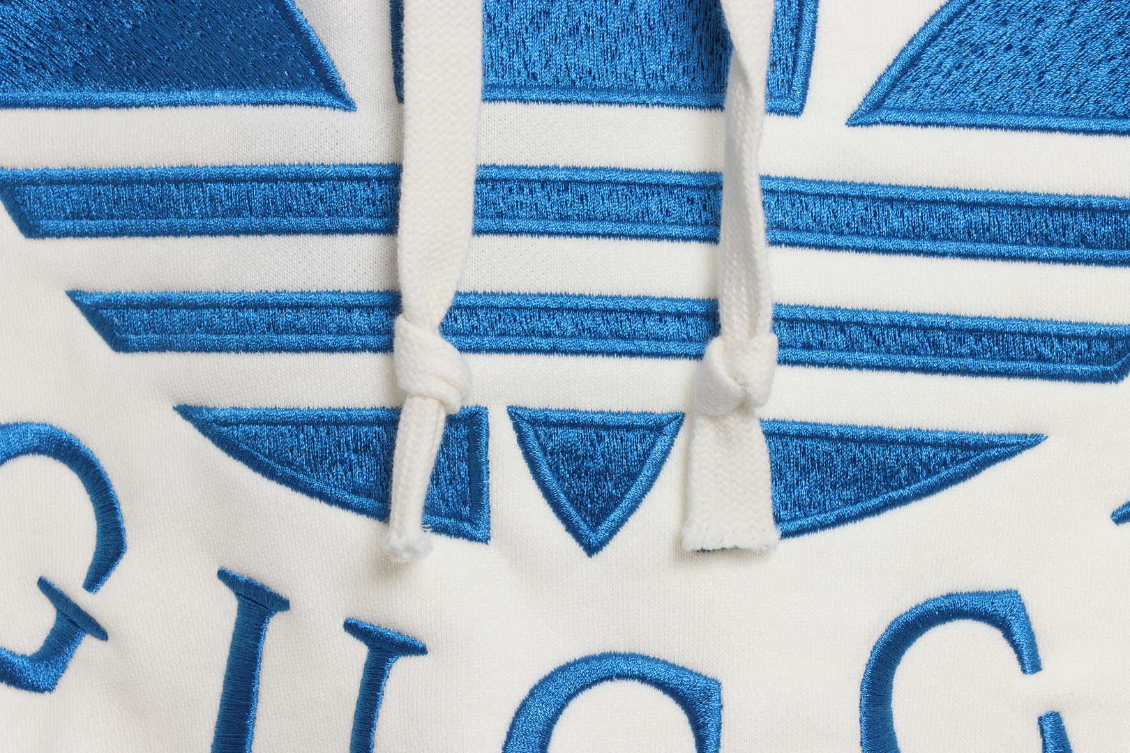 G family co-branded clover series embroidered LOGO hoodie