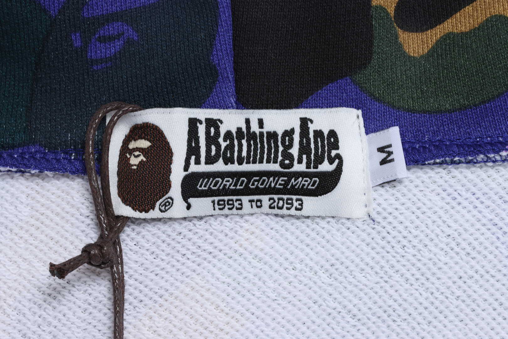 BAPExHP Joint Purple Shark Zipper Hoodie