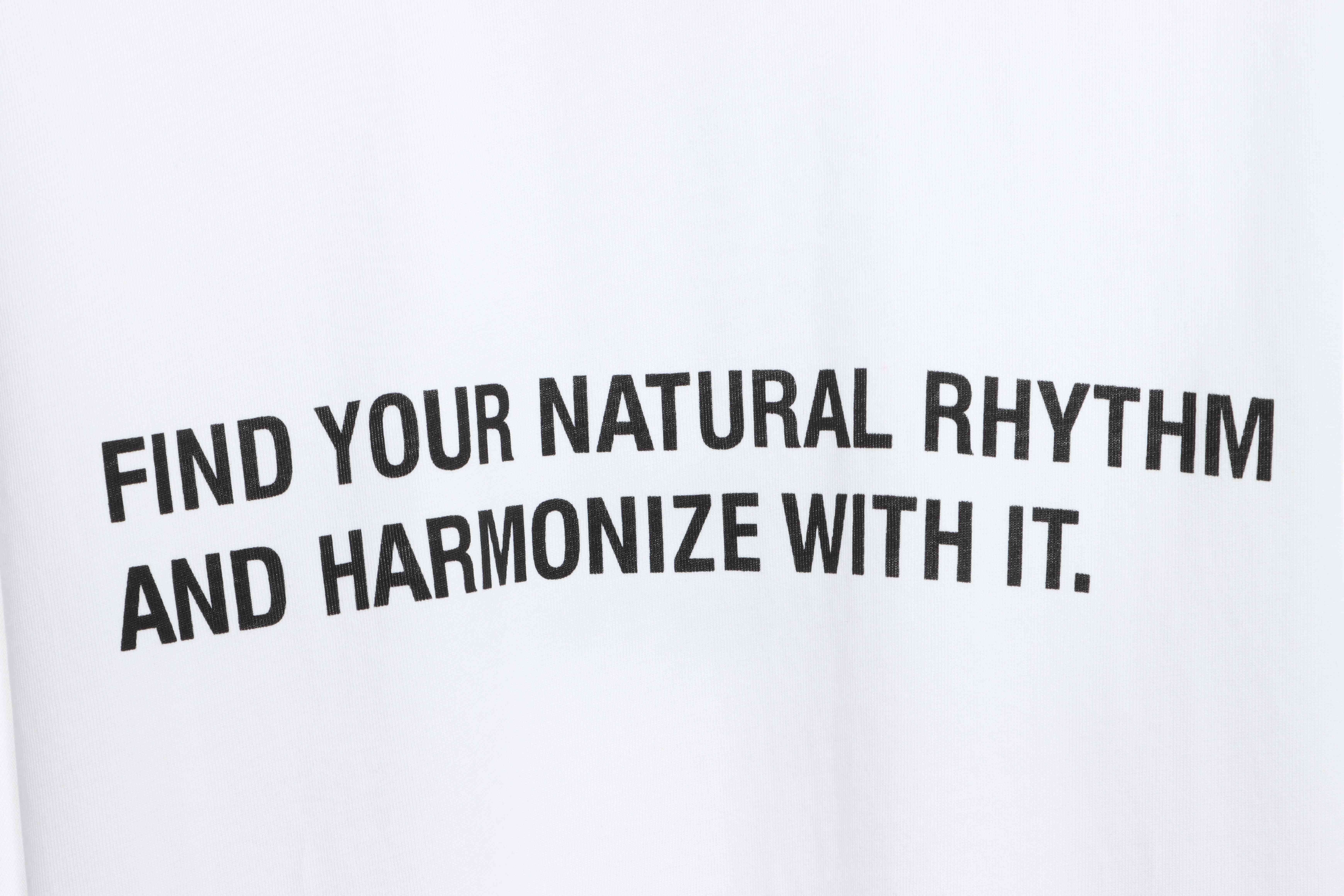 FAR.ARCHIVE Double Row Slogan Letter Short Sleeve T-Shirt