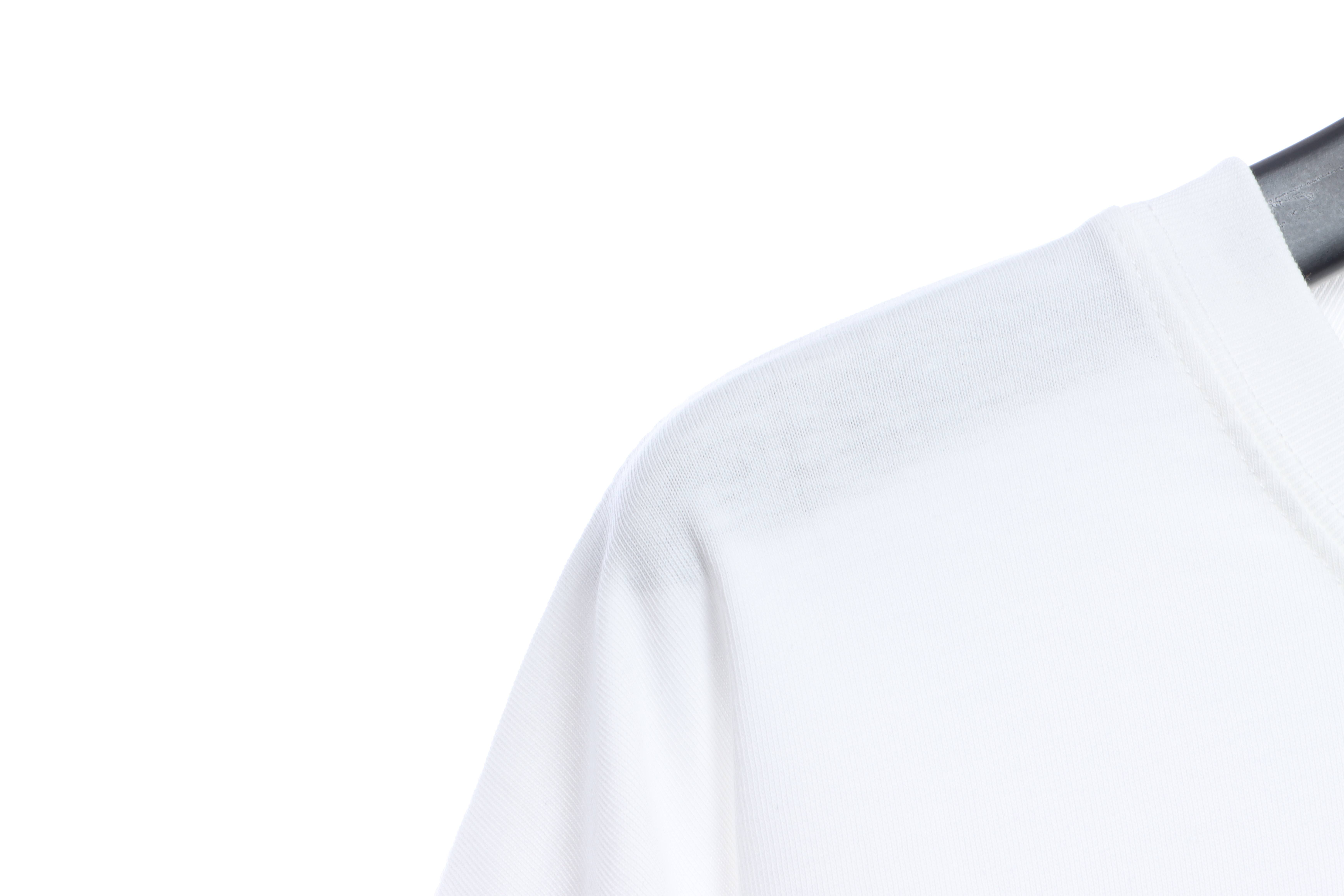 FAR.ARCHIVE Double Row Slogan Letter Short Sleeve T-Shirt