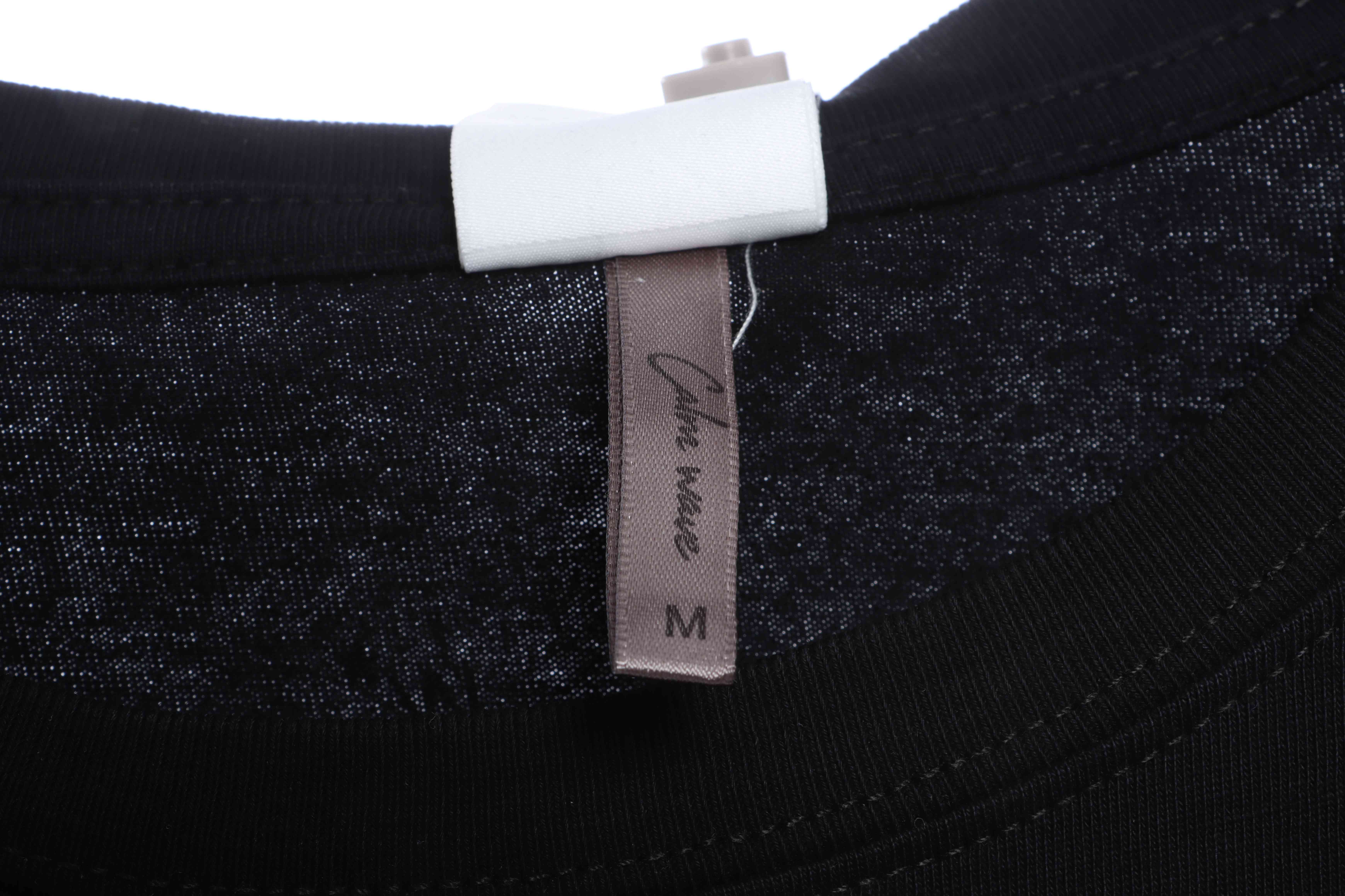 FAR.ARCHIVE Double Row Slogan Letter Short Sleeve T-Shirt