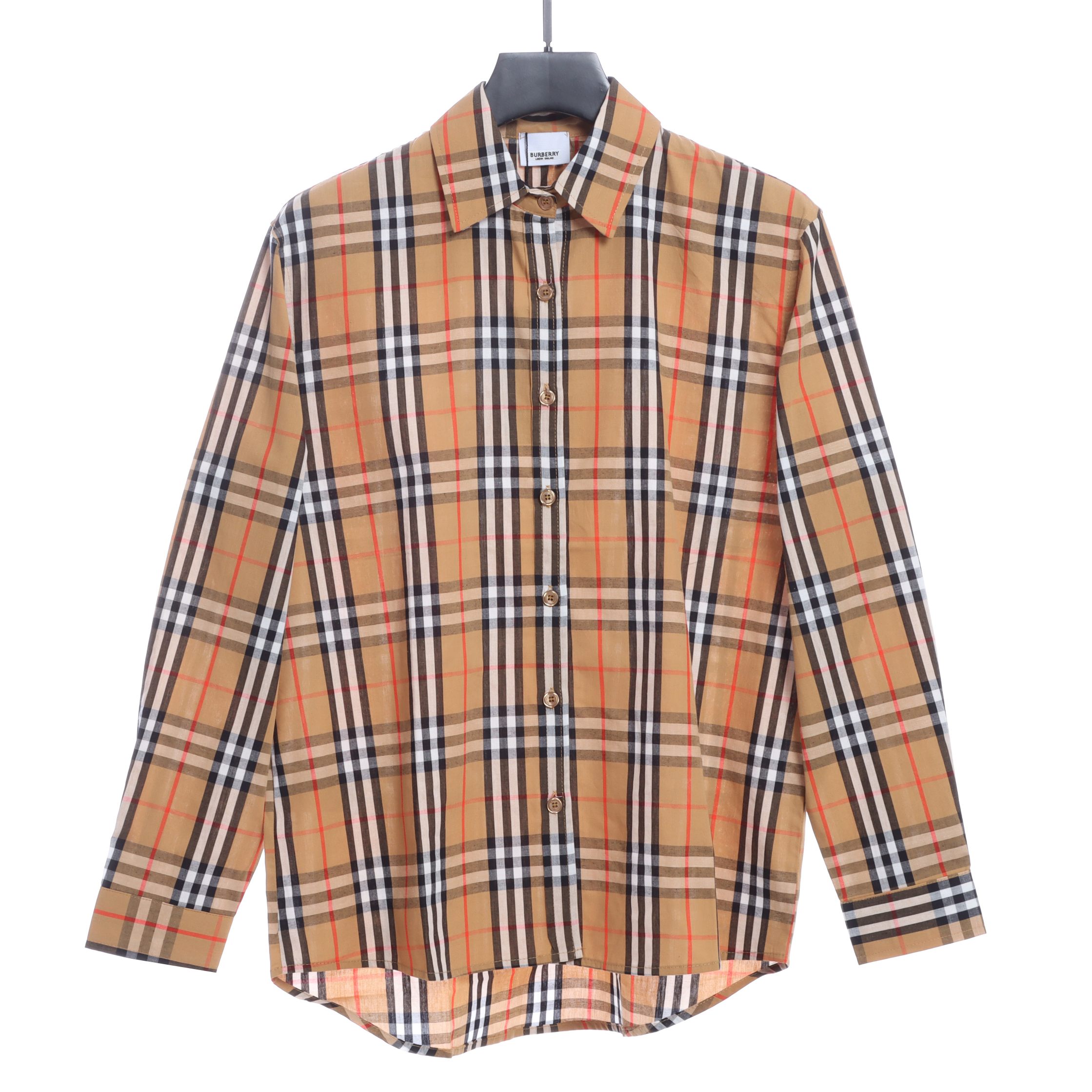 Bby Classic Plaid Long Sleeve Shirt