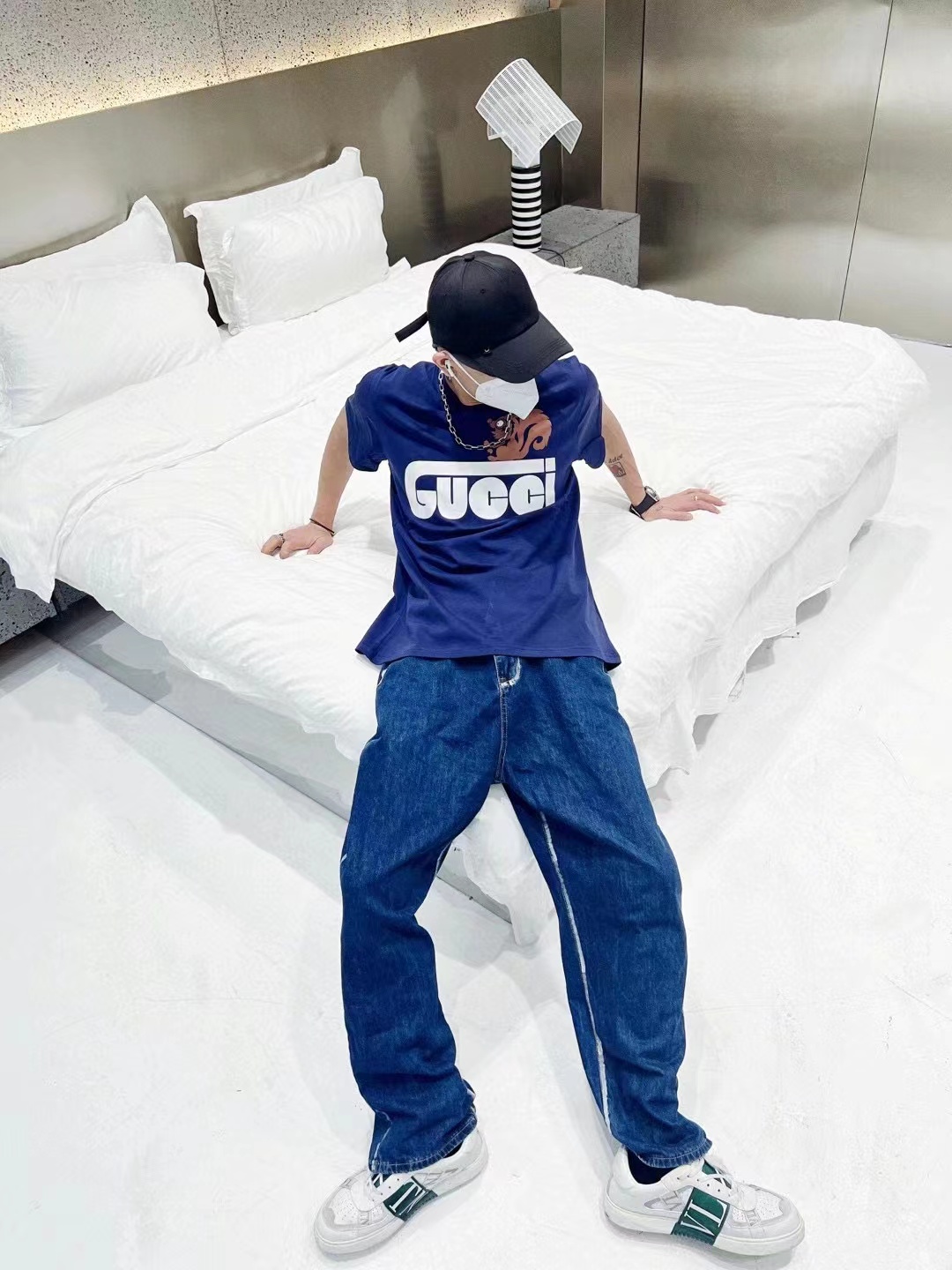 Guc skunk print short sleeve