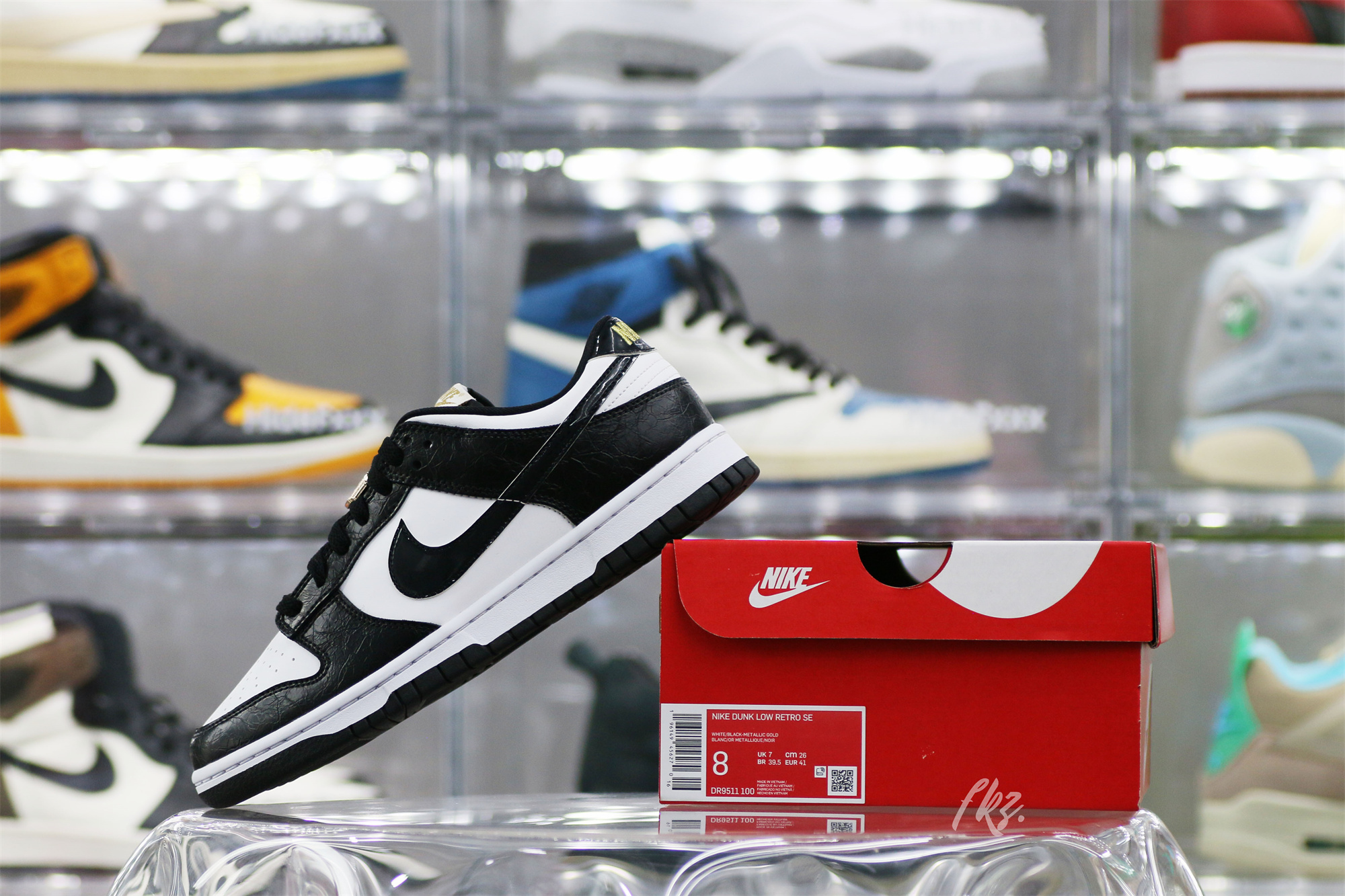 Nike Dunk Low World Champs Black White(LN5 A1 Batch)