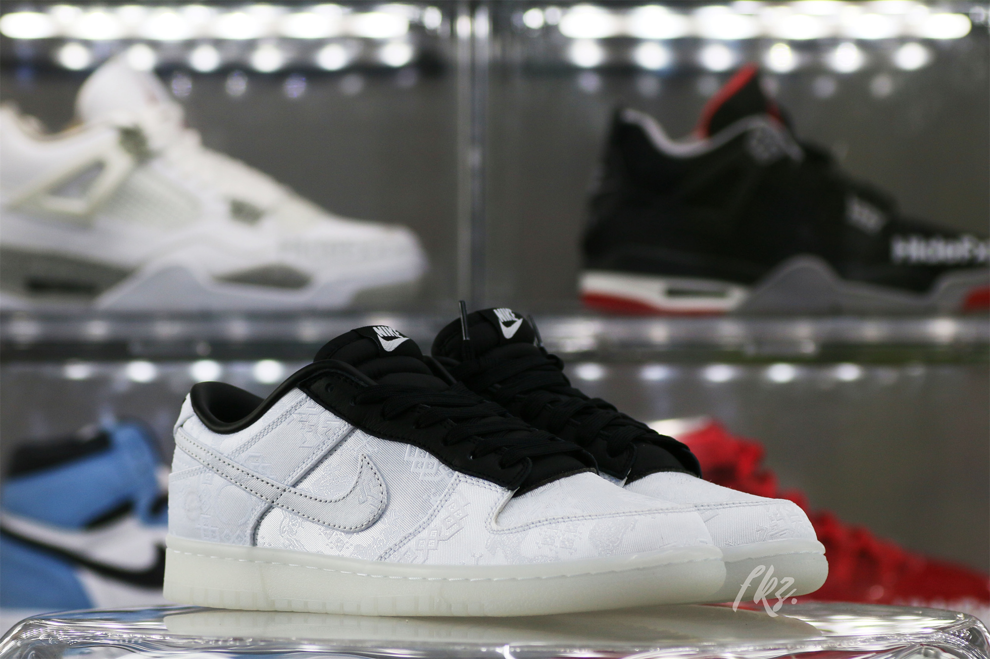 Fragment Design × CLOT × Nike Dunk Low