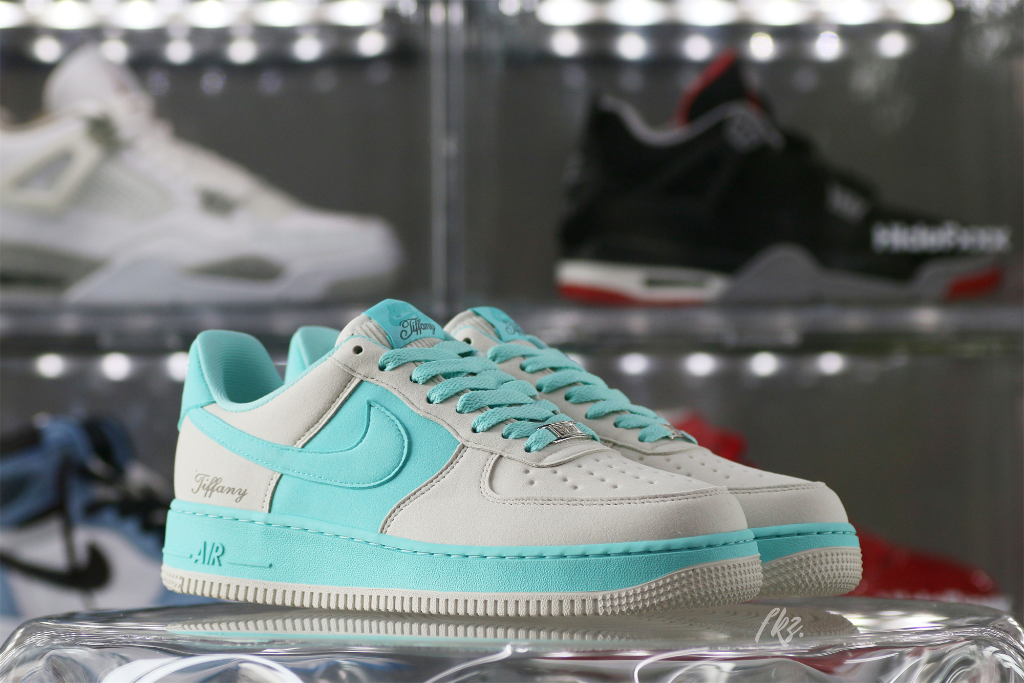 Custom Tiffany x Air Force 1 White Blue