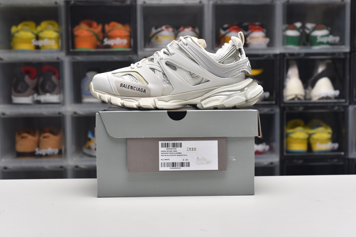 Balenciag* Track Trainer ‘White’
