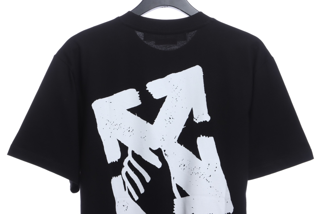 OW palm arrow print short sleeves