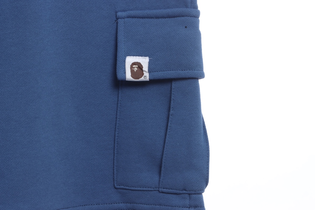 BAPE ape-man printed shorts