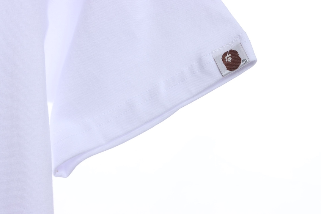 BAPE ape head crazy world series short sleeves