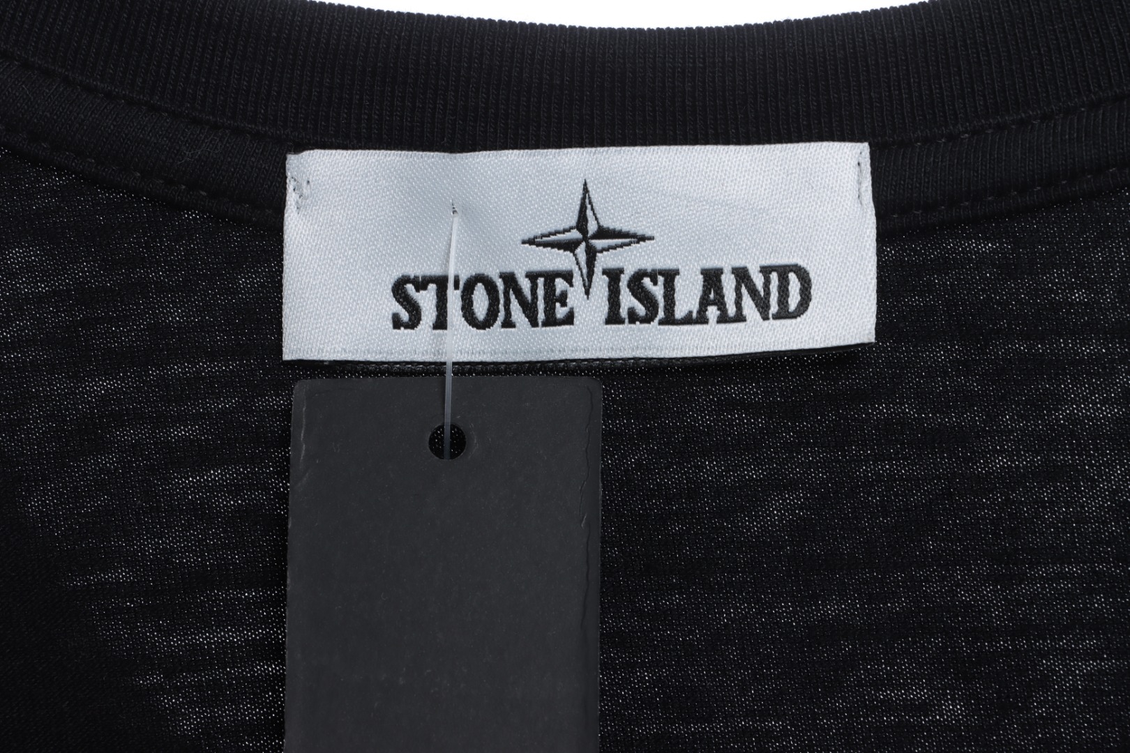 Stone Island Grid Compass Print Short Sleeve