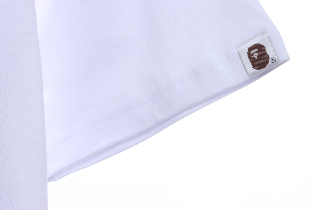 BAPE ape head crazy world series short sleeves