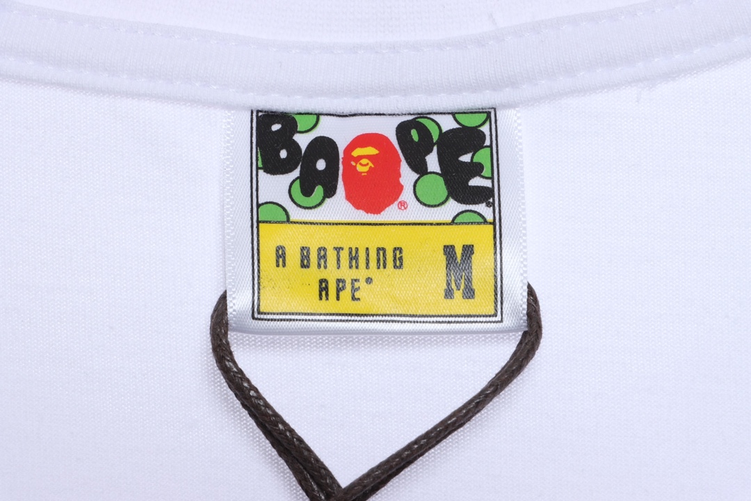 BAPE grid camouflage ape-man with short head and white sleeves