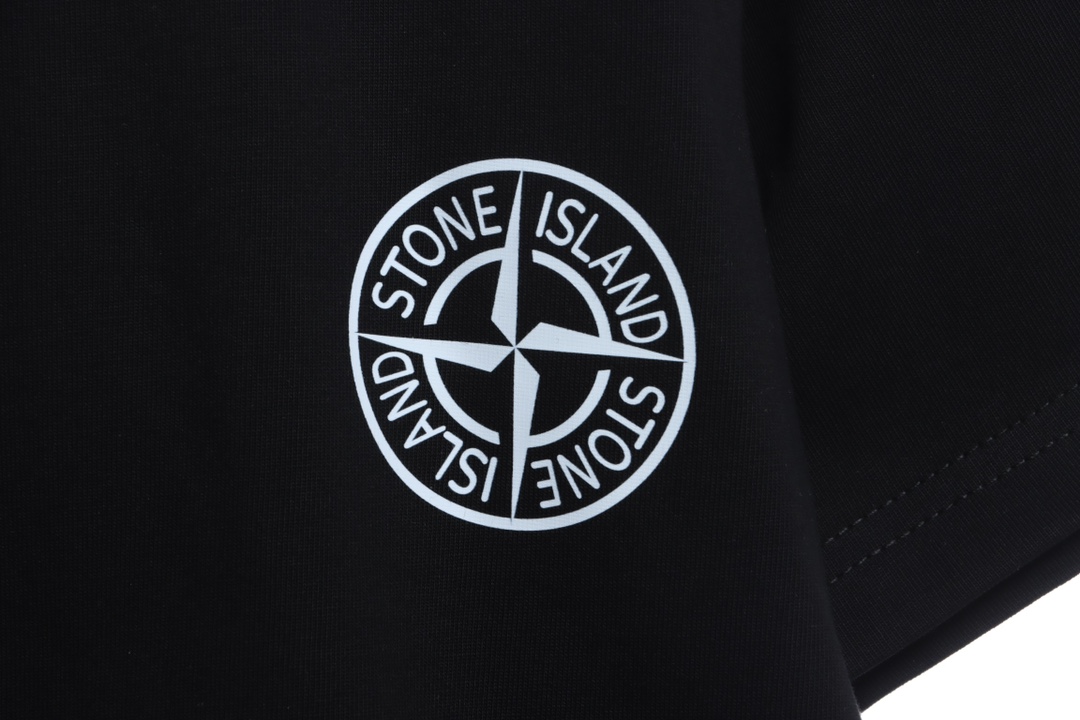 Stone Island Mechanical Compass Print Short Sleeve