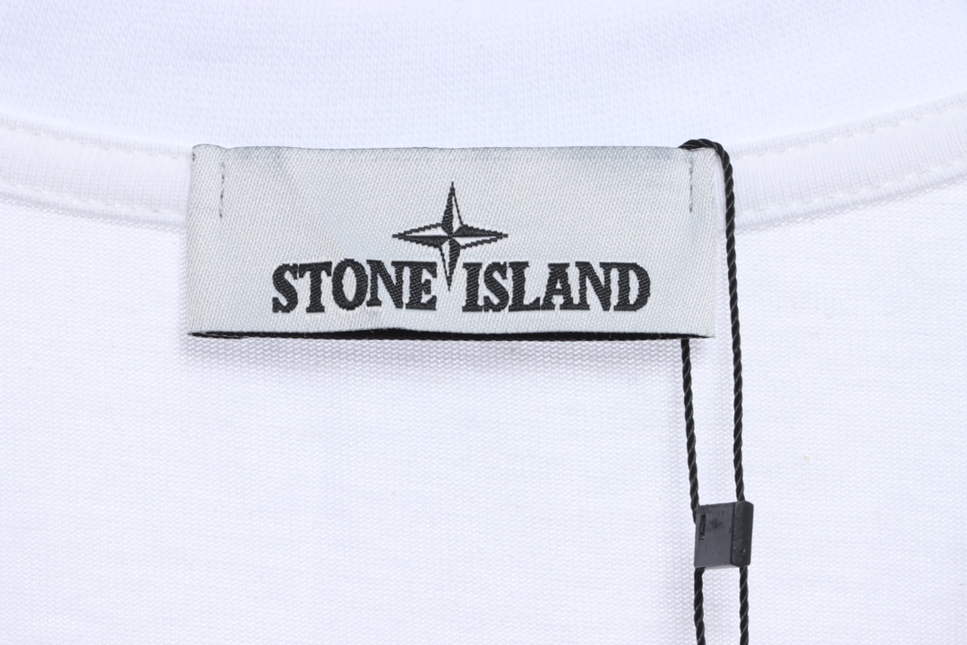 Stone Island Mechanical Compass Print Short Sleeve