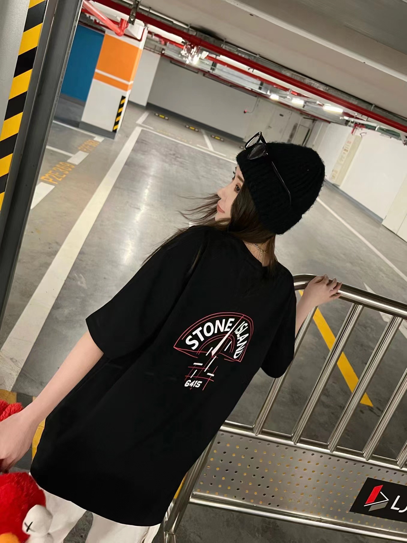 Stone Island Mechanical Compass Print Short Sleeve